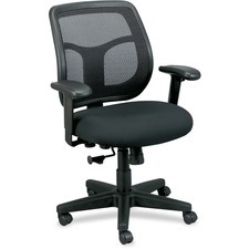 MESH SYNC/TILT SEAT;BLK