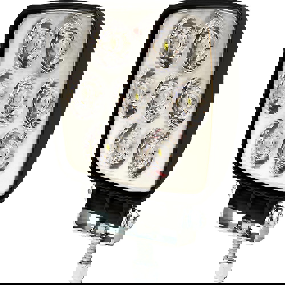 Auxiliary Lights; Light Type: LED Work Light; Auxiliary Light; Back-Up Light; Dome Light; Heavy Duty LED Work Truck Light; Mounted Light ; Amperage Rating: 1.6000 ; Light Technology: LED ; Color: Black ; Material: Aluminum ; Voltage: 12-80 VDC