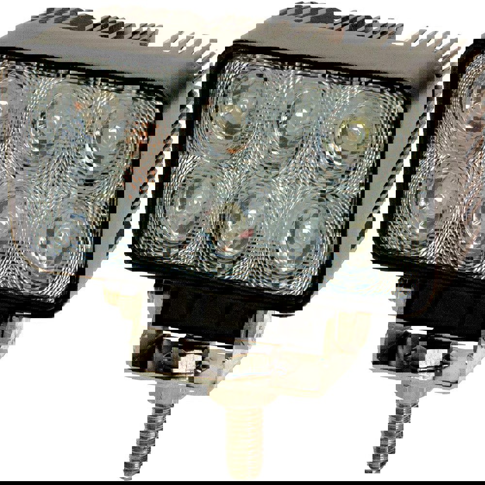 Auxiliary Lights; Light Type: LED Work Light; Auxiliary Light; Back-Up Light; Dome Light; Heavy Duty LED Work Truck Light; Mounted Light ; Amperage Rating: 1.3000 ; Light Technology: LED ; Color: Black ; Material: Aluminum ; Voltage: 12-24 VDC