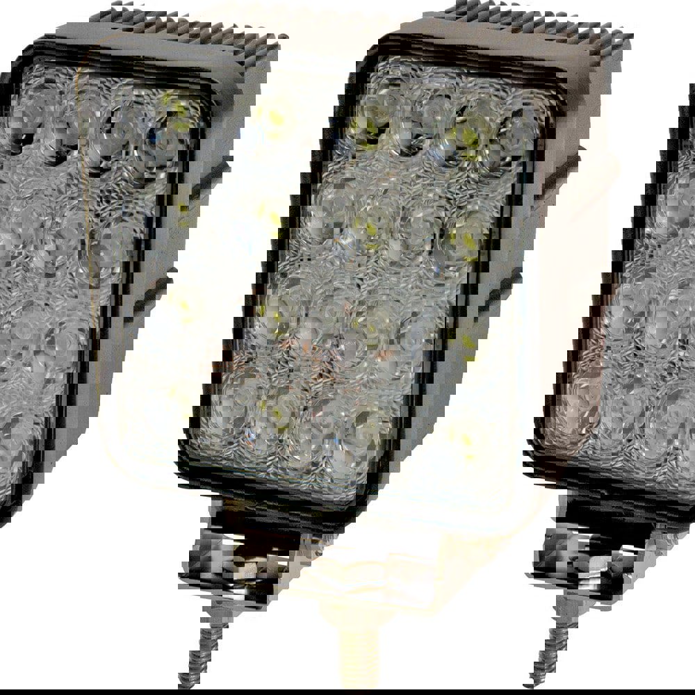 Auxiliary Lights; Light Type: LED Work Light; Auxiliary Light; Back-Up Light; Dome Light; Heavy Duty LED Work Truck Light; Mounted Light ; Amperage Rating: 2.0000 ; Light Technology: LED ; Color: Black ; Material: Aluminum ; Voltage: 12-24 VDC