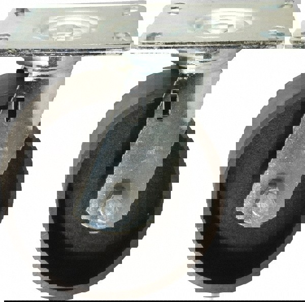 Swivel Top Plate Caster: Semi-Steel, 5