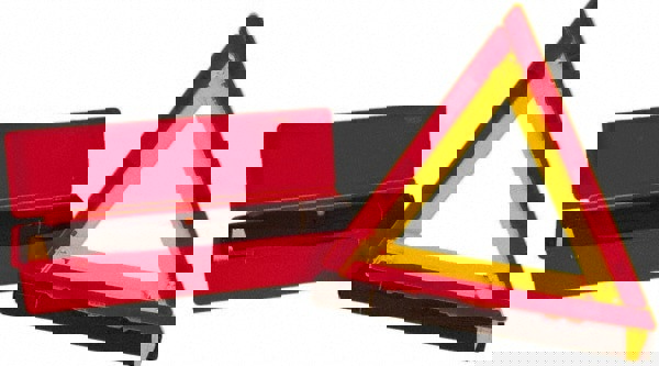 3 Piece, Emergency Warning Triangle Safety Kit