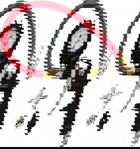 0 to 150 psi Dial Easy-Clip Tire Pressure Gauge