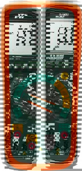 CAT III, Digital & True RMS Multimeter: 600 VAC/VDC