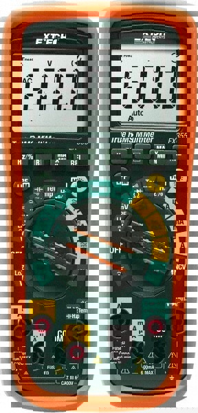 CAT III, Digital & True RMS Multimeter: 600 VAC/VDC