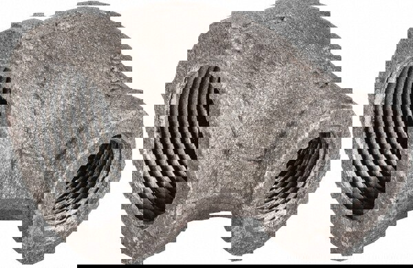 Black Reducing Elbow: 3/4 x 3/8