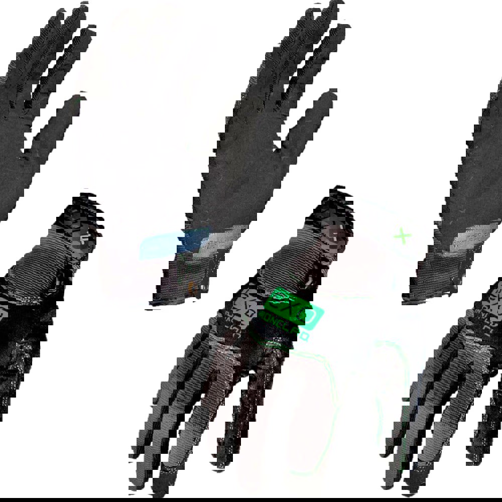 Work Gloves: Size Medium, NotLined, Leather, General Purpose