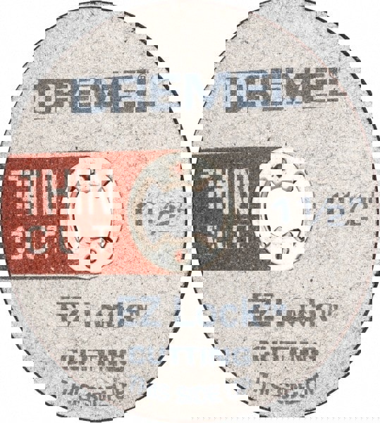 Cut-Off Wheel: Use with Rotary Tools