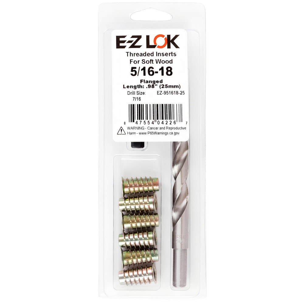 Thread Repair Kits; Kit Type: Thread Repair ; Insert Thread Size (Inch): 5/8-11 ; Includes Drill: Yes ; Includes Tap: No ; Includes Installation Tool: Yes ; Includes Tang Removal Tool: No