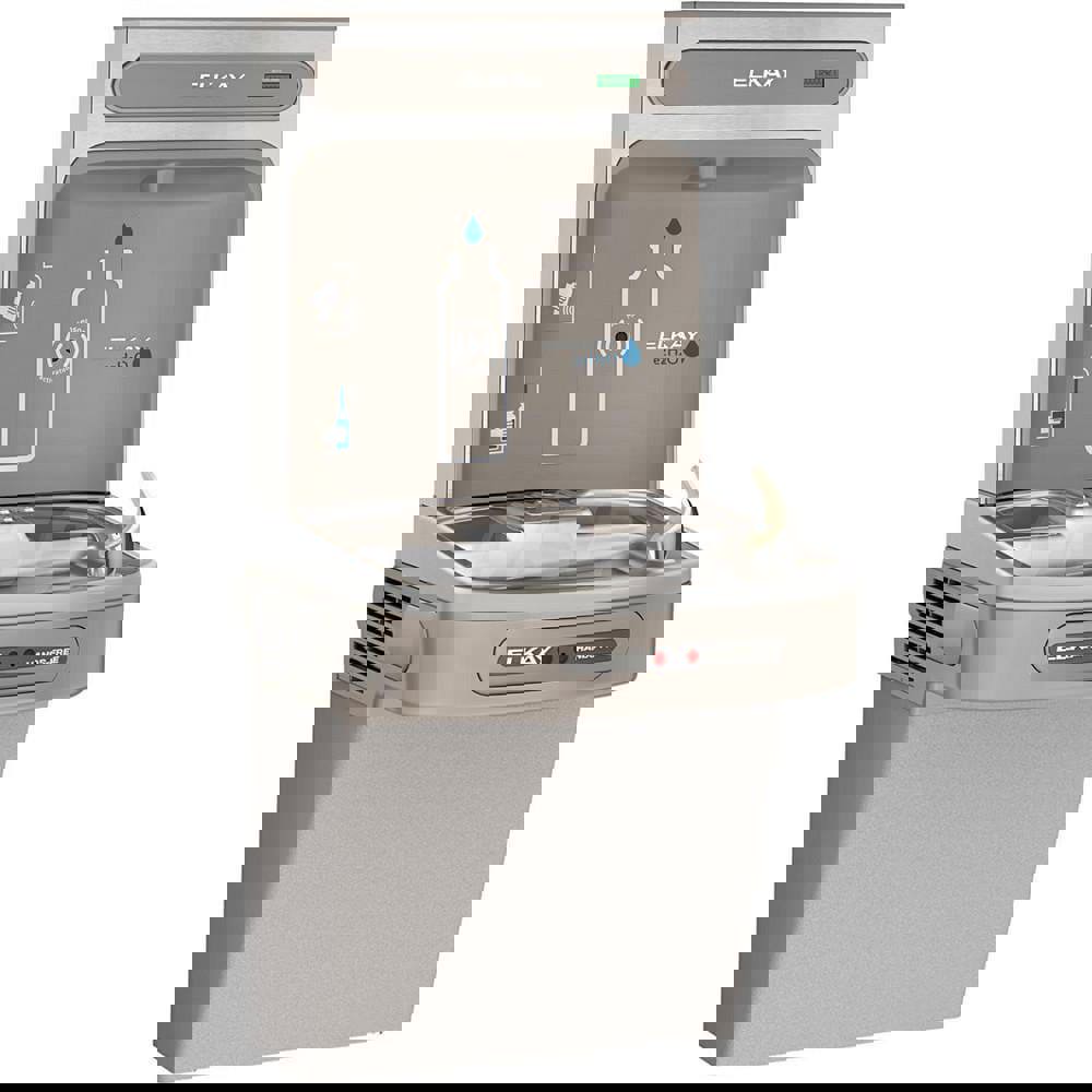 Floor Standing Water Cooler & Fountain: 8 GPH Cooling Capacity