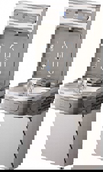 Floor Standing Water Cooler & Fountain: 8 GPH Cooling Capacity