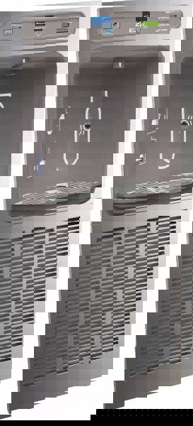 Floor Standing Water Cooler & Fountain: 8 GPH Cooling Capacity