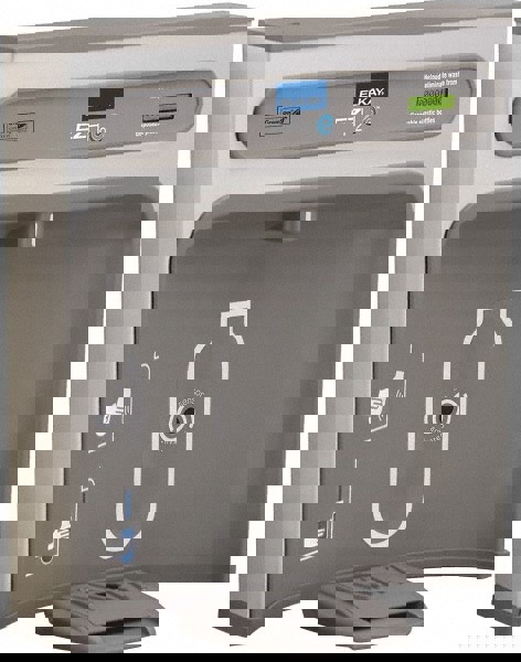 Floor Standing Water Cooler & Fountain: 8 GPH Cooling Capacity