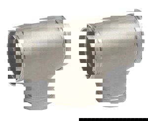 3 SS S10 304L GRV TEE 420