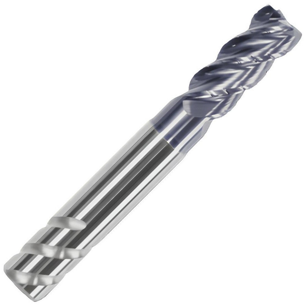 Corner Chamfer End Mill: 20 mm Dia, 38 mm LOC, 4 Flutes, 0.6 mm Chamfer Width, Solid Carbide