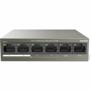IPCOM 6PORT 10/100M UNMNGD SWITCH W/ 4PO