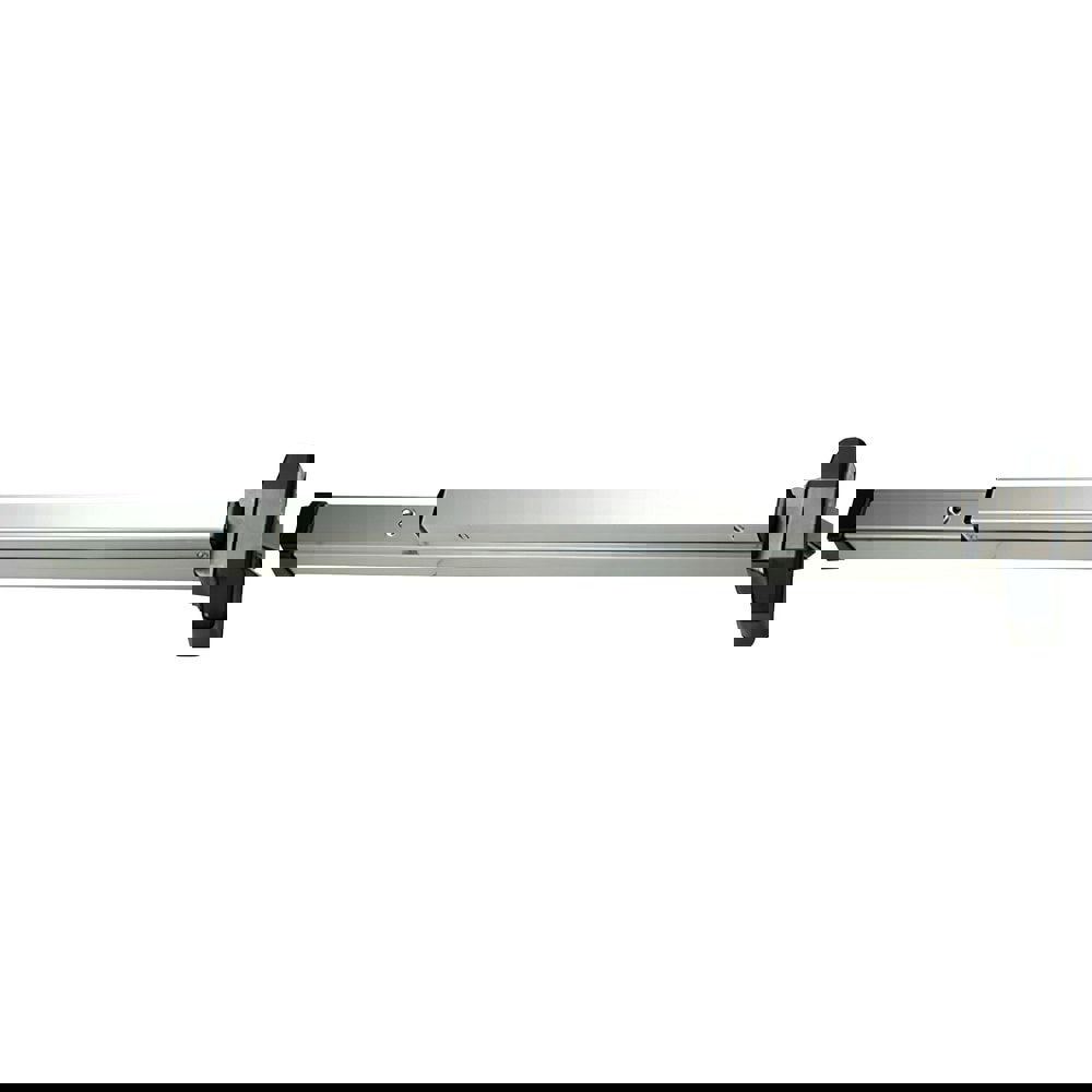 Push Bars; Material: Metal ; Locking Type: Exit Device Only ; Finish/Coating: Satin Stainless Steel ; Maximum Door Width: 3ft ; Minimum Door Width: 3ft ; Fire Rated: Yes