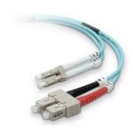20M FIBER LC/SC 50/125 AQUA MULTI MODE C