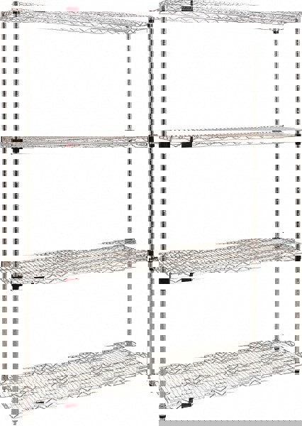 Eagle MHC - Starter Unit Wire Shelving: 600 lb Shelf Capacity, 4 Shelves