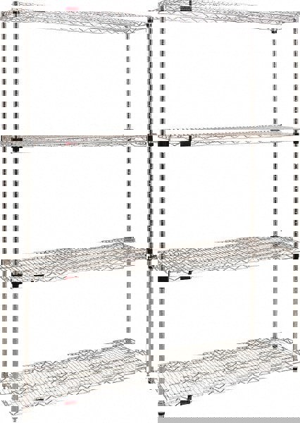 Eagle MHC - Starter Unit Wire Shelving: 4 Shelves