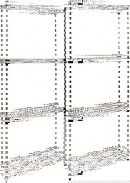 Eagle MHC - Starter Unit Wire Shelving: 4 Shelves