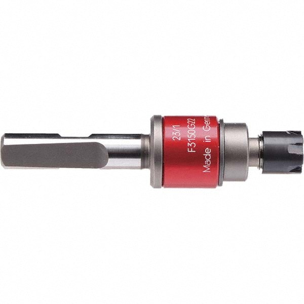 Tapping Chuck: 10 mm Shank Dia, Straight Shank, Tension & Compression
