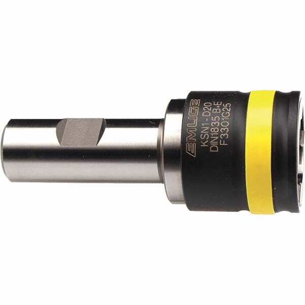 Tapping Chuck: 20 mm Shank Dia, Straight Shank, Tension & Compression