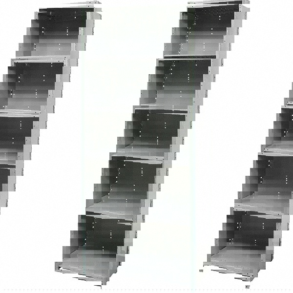 6 Shelf, 500 Lb. Capacity, Free Standing Closed Shelving