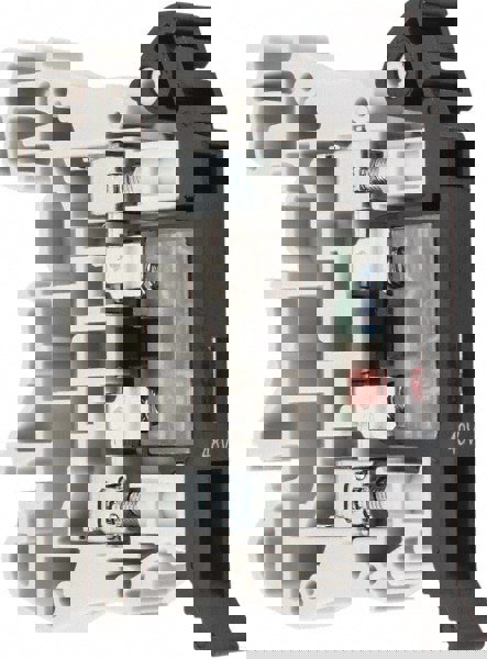300 Volt (IEC), 300 Volt (UL), 6.3 (IEC) Amp, 6.3 (UL) Amp, DIN Rail Mount, Fused Terminal Block