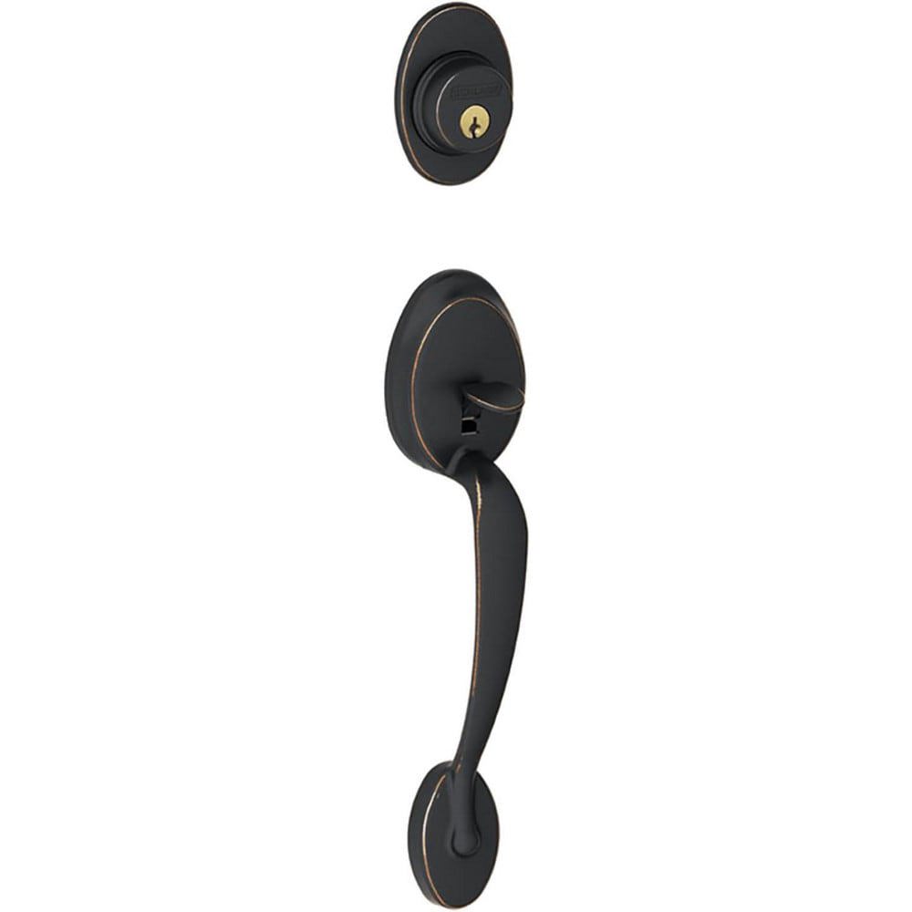 Handlesets; Type: Handlesets ; Material: Metal ; Door Thickness: 1-5/8 - 1-3/4 ; For Use With: F Series Residential Handlesets ; Minimum Order Quantity: 1.000 ; Finish Coating: Antique Bronze