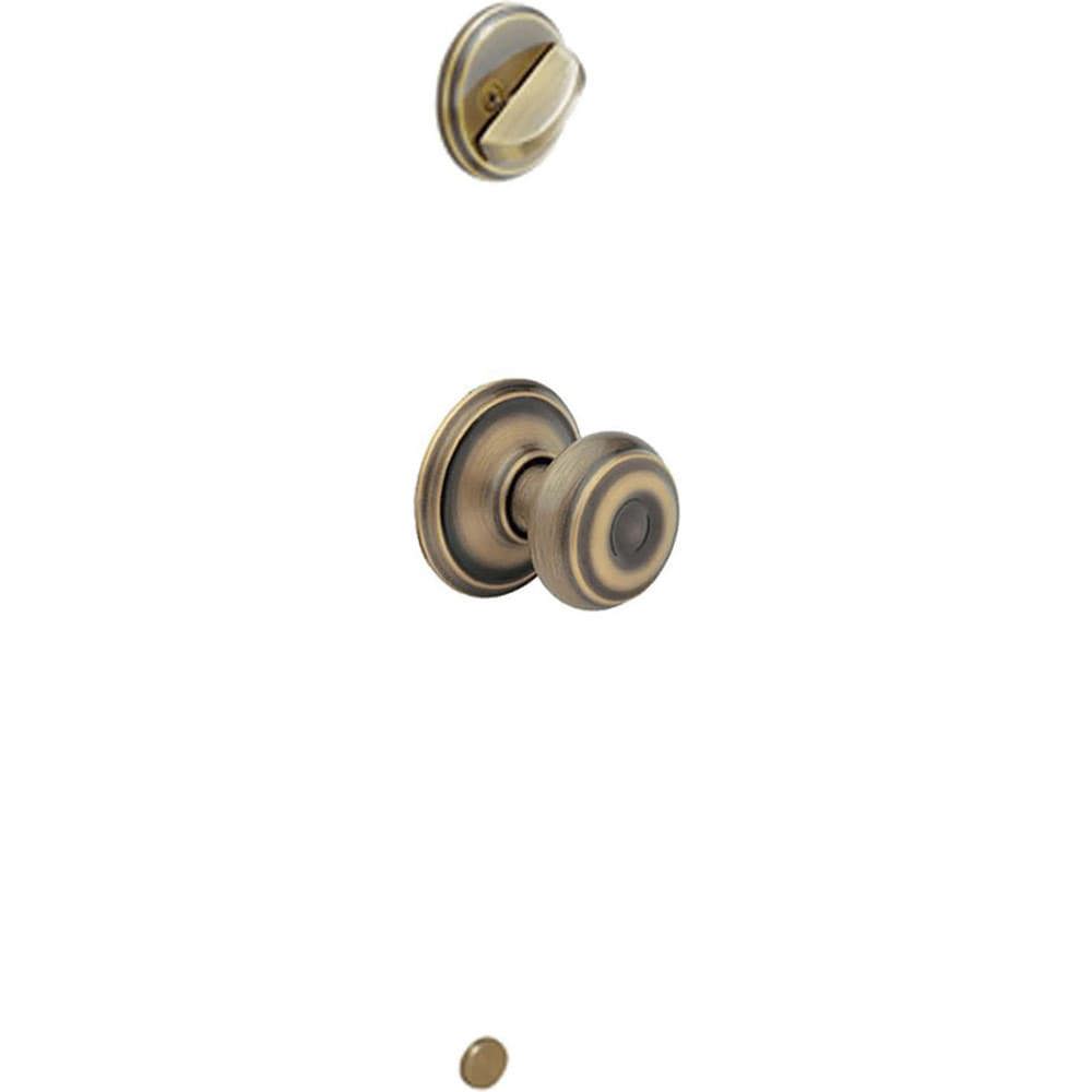 Handlesets; Type: Handlesets ; Material: Metal ; Door Thickness: 1-5/8 - 1-3/4 ; For Use With: F Series Residential Handlesets ; Minimum Order Quantity: 1.000 ; Finish Coating: Satin Brass