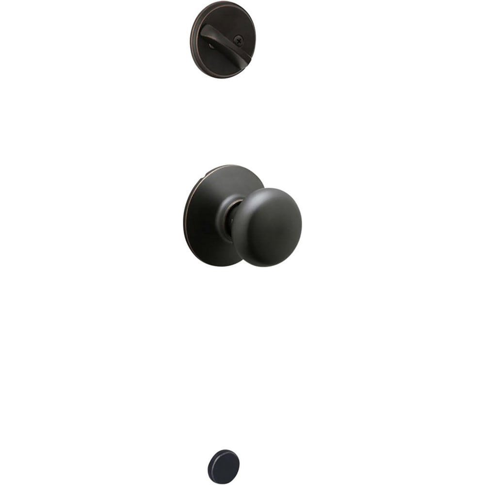Handlesets; Type: Handlesets ; Material: Metal ; Door Thickness: 1-5/8 - 1-3/4 ; For Use With: F Series Residential Handlesets ; Minimum Order Quantity: 1.000 ; Finish Coating: Antique Bronze