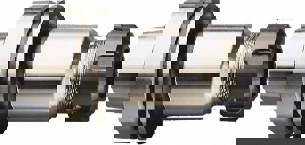 Collet Chuck: 2.5 to 26 mm Capacity, ER Collet, Hollow Taper Shank