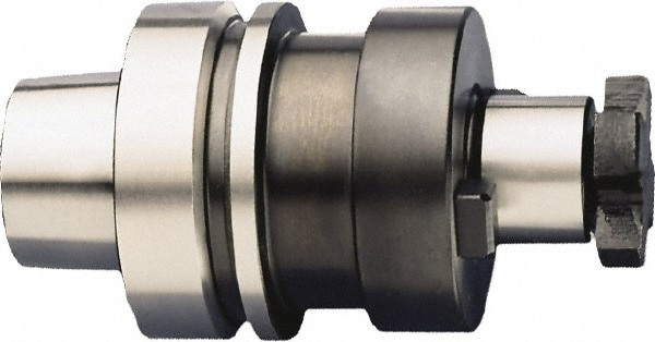 Face Mill Holder: HSK63F, 27 mm Pilot Dia, 60 mm Arbor Length