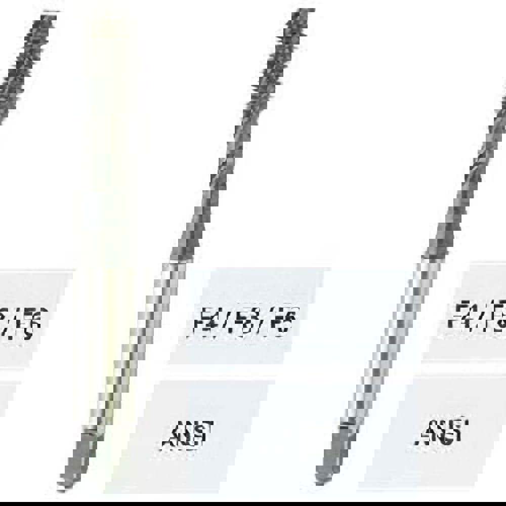 Spiral Flute Tap: 5/8-11 UNC, 4 Flutes, Bottoming, 3B Class of Fit, Vanadium High Speed Steel, Hardslick Coated