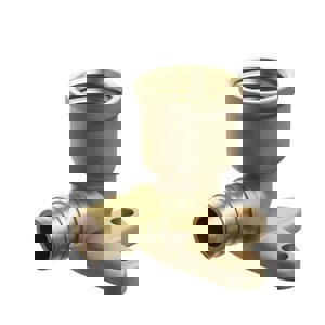 1/2 in. F1960 x FIPS 90 Degree Brass Straight, Drop Ear, Elbow