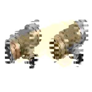 3/4 x 3/4 x 1/2 in. F1960 Brass PEX Reducing Tee