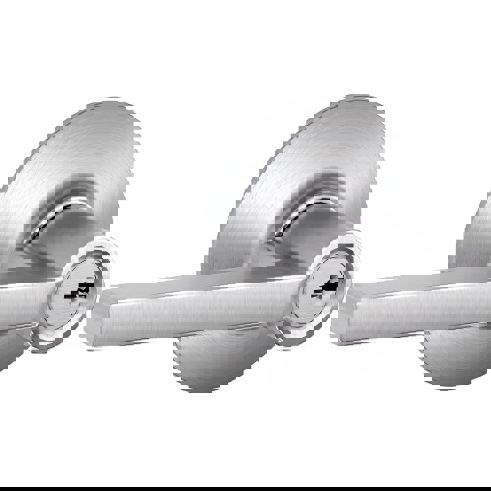 Lever Locksets; Lockset Type: Tubular Lock ; Key Type: Schlage C ; Back Set: 2-3/8 & 2-3/4 (Inch); Cylinder Type: Schlage C Keyway ; Material: Metal ; Door Thickness: 1 3/8 - 1 3/4