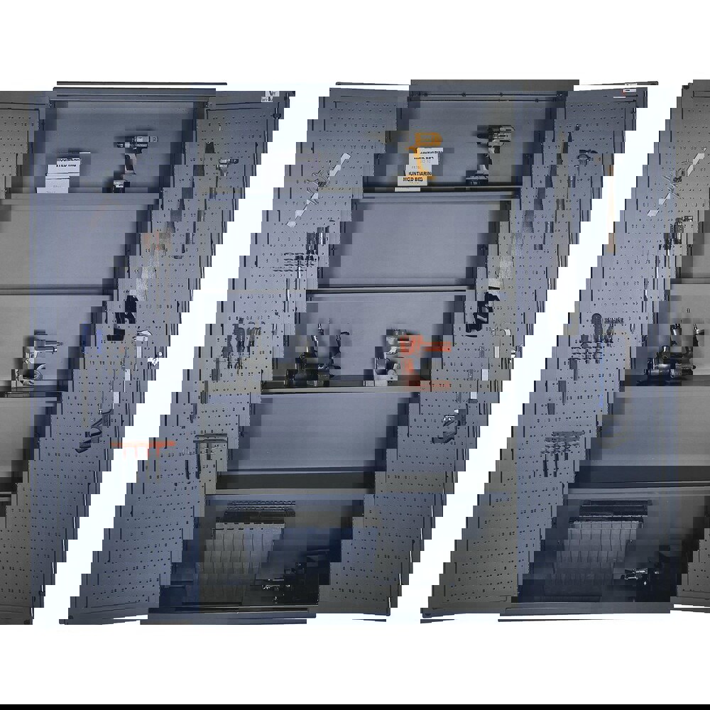 Pegboard Storage Cabinet: 48