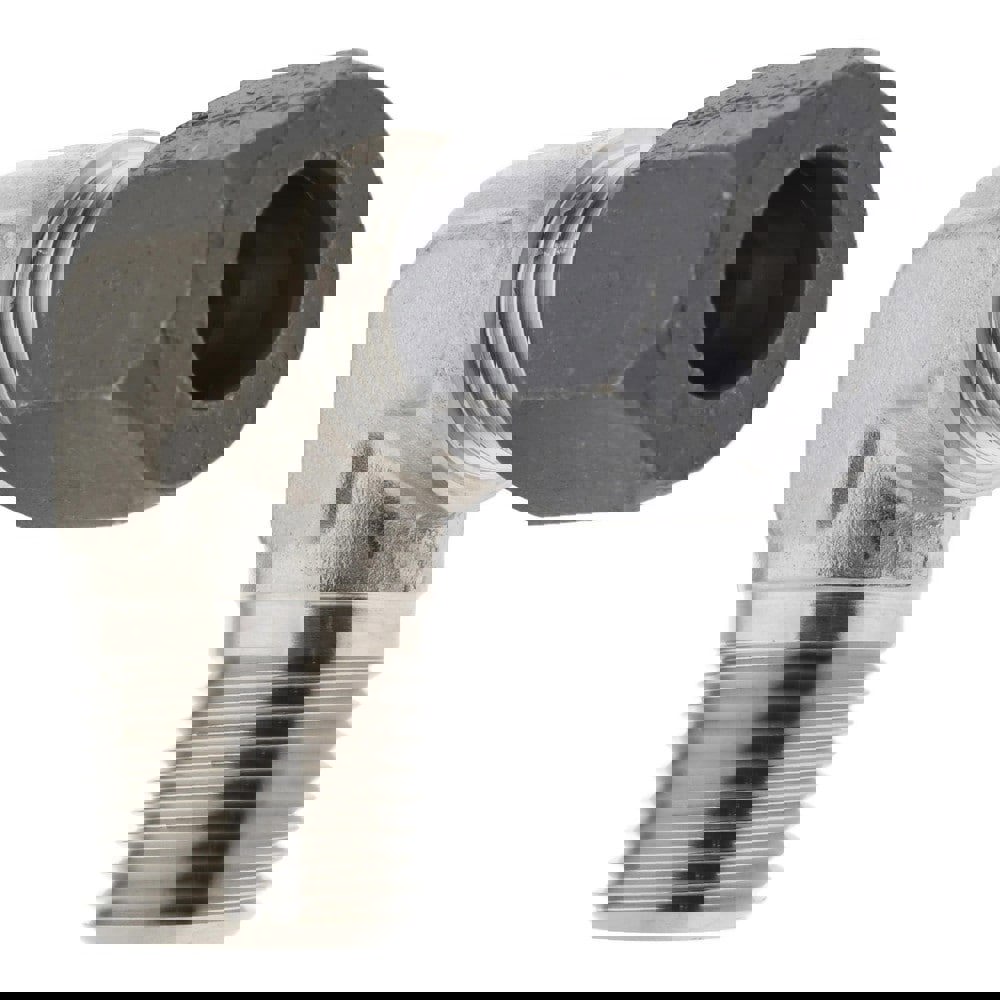 Compression Tube Male Elbow: 1/2-14