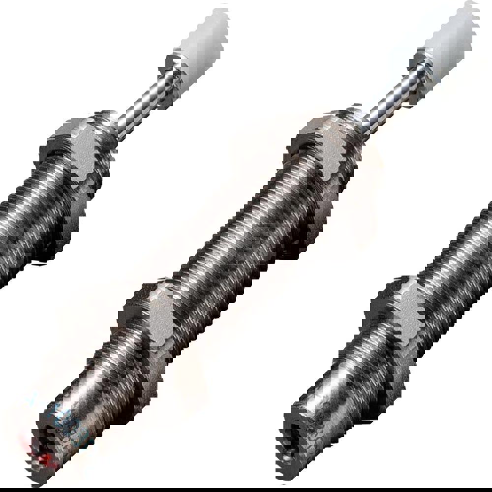 Standard-Duty Shock Absorber: 3 mm Rod Dia, 15 mm OD, 8 mm Stroke, M10 x 1 Thread