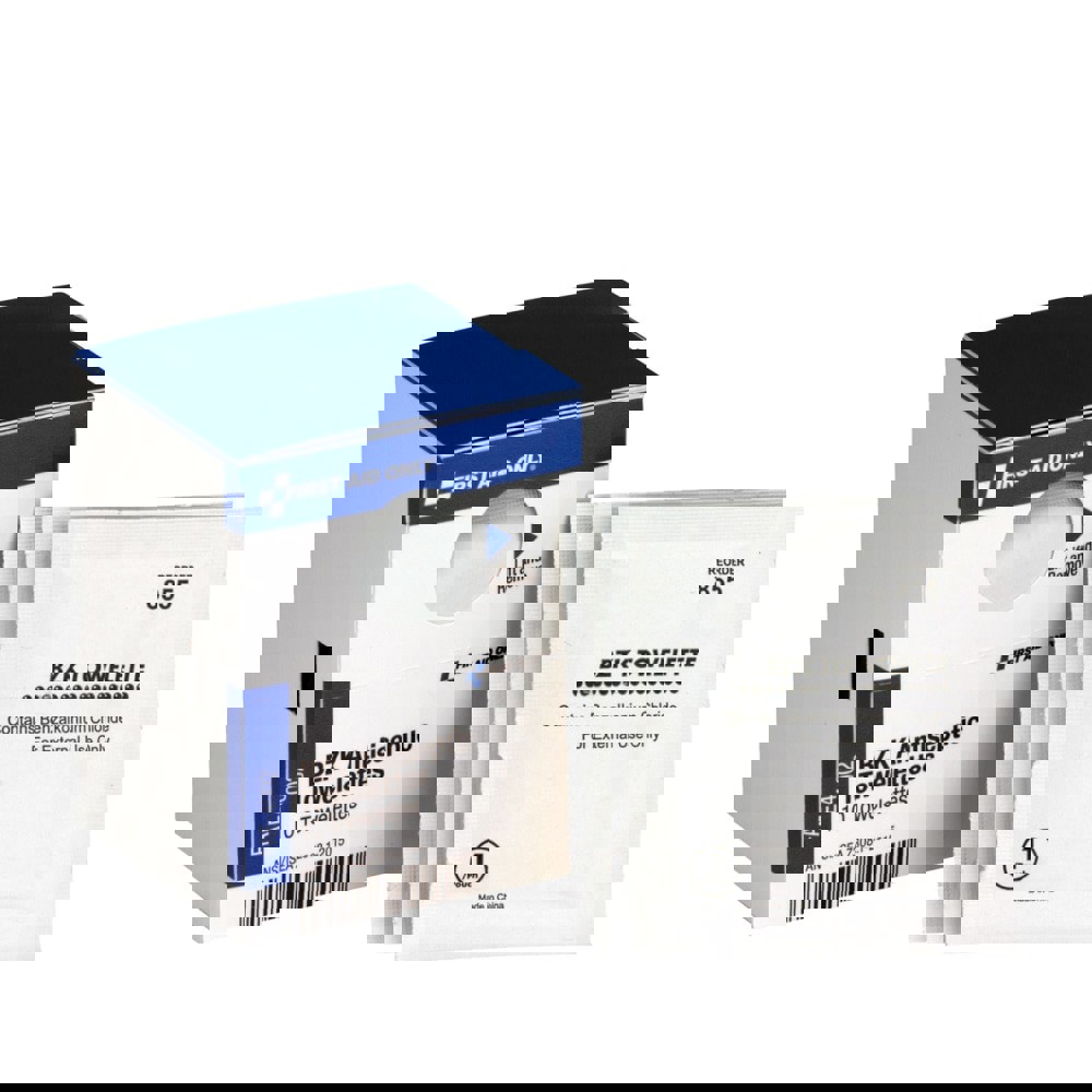 Antiseptic Wipe: 1/32 oz, Packet