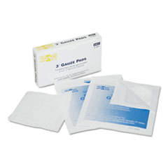 FIRST AID,GAUZE PD,3X3,WH