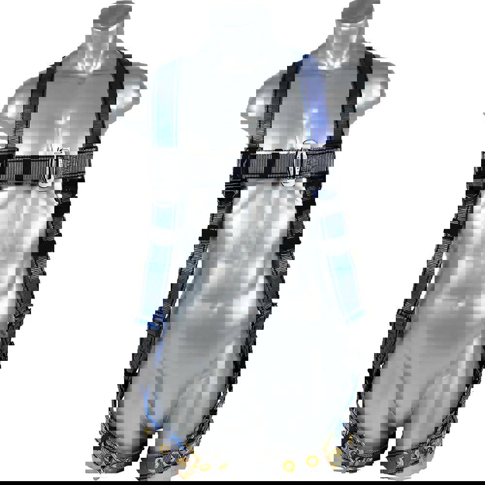 Fall Protection Harnesses: 310 Lb, Construction Style, Size Universal, For Construction, Back