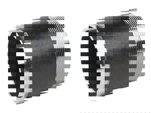 1-1/2X4 BLK GRV X THRD NIP 40