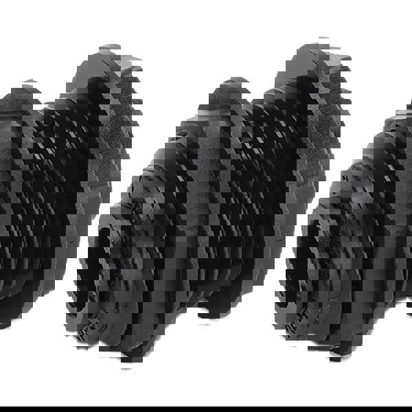 Push-To-Connect Tube to Tube Tube Fitting: Bulkhead Union, 3/8