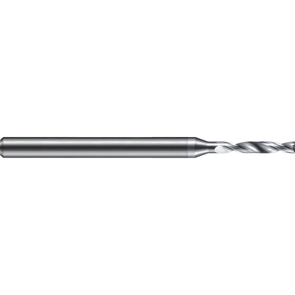 Micro Drill Bit: 2.54 mm Dia, 180 &deg; Point, Solid Carbide