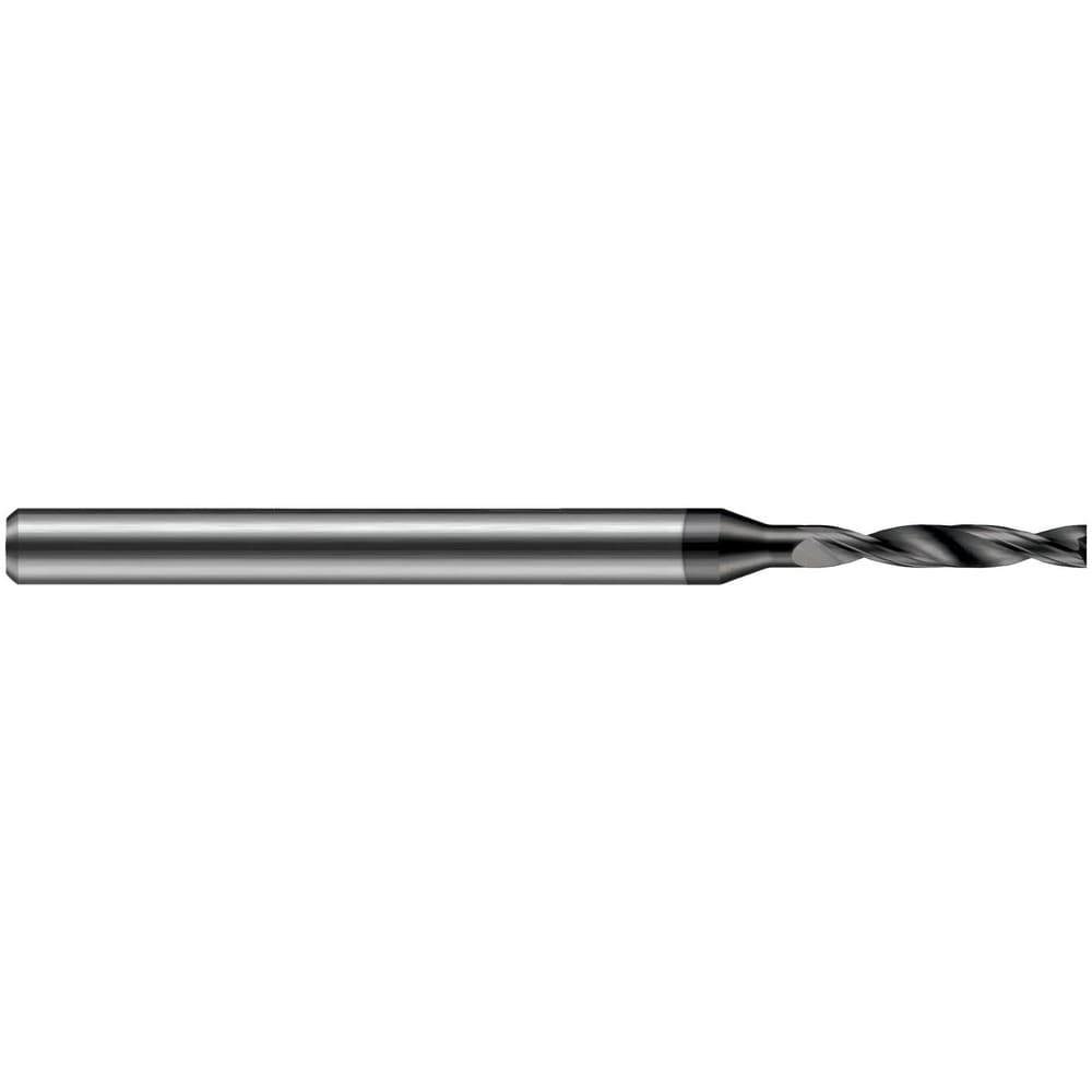 Jobber Length Drill Bit: 6 mm Dia, 180 &deg;, Solid Carbide