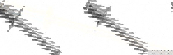 Open End Blind Rivet: Size 44, Dome Head, Stainless Steel Body, Stainless Steel Mandrel