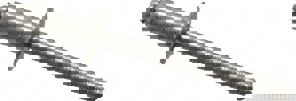 Open End Blind Rivet: Size 64, Dome Head, Stainless Steel Body, Stainless Steel Mandrel